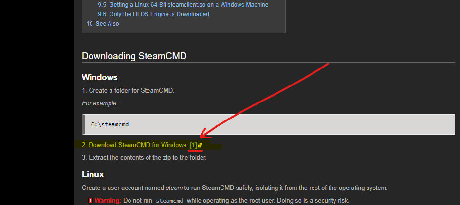 Steam CMD