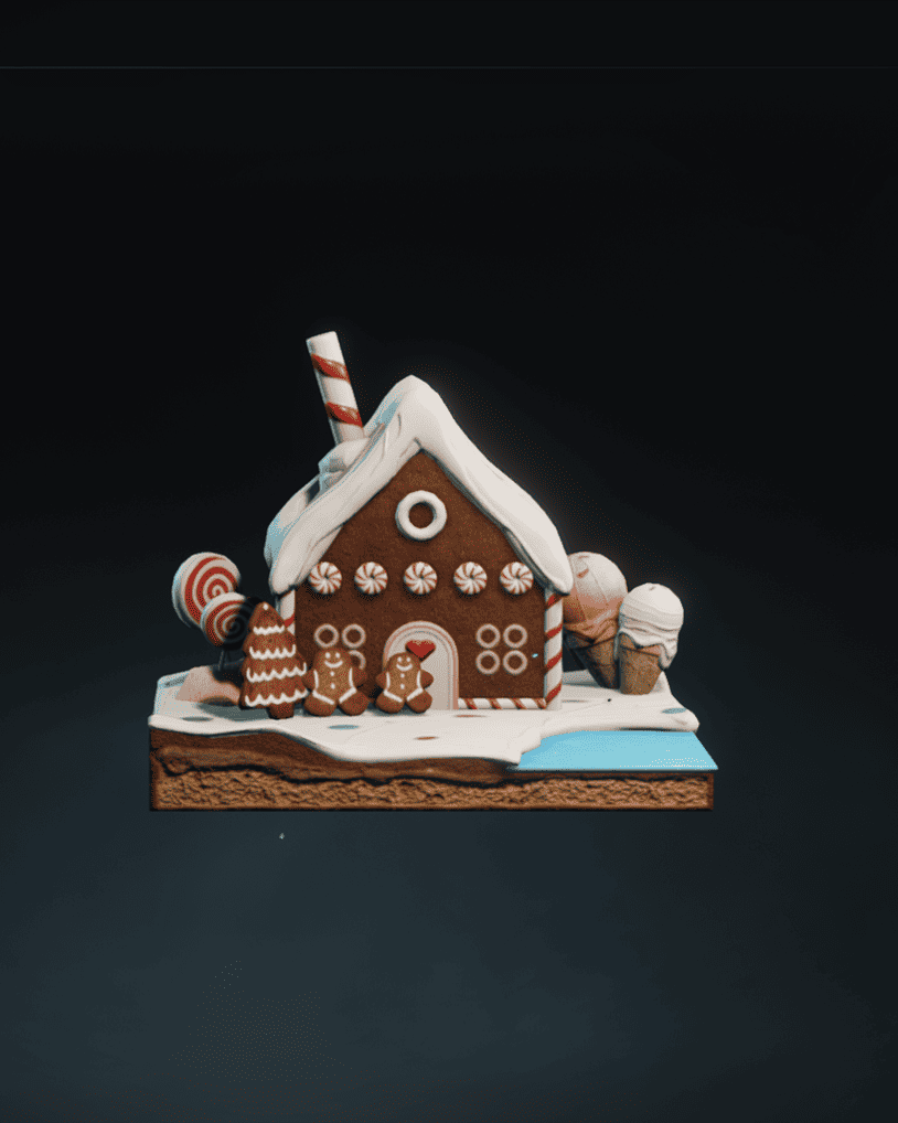 Gingerbread House (Пряничный домик)	