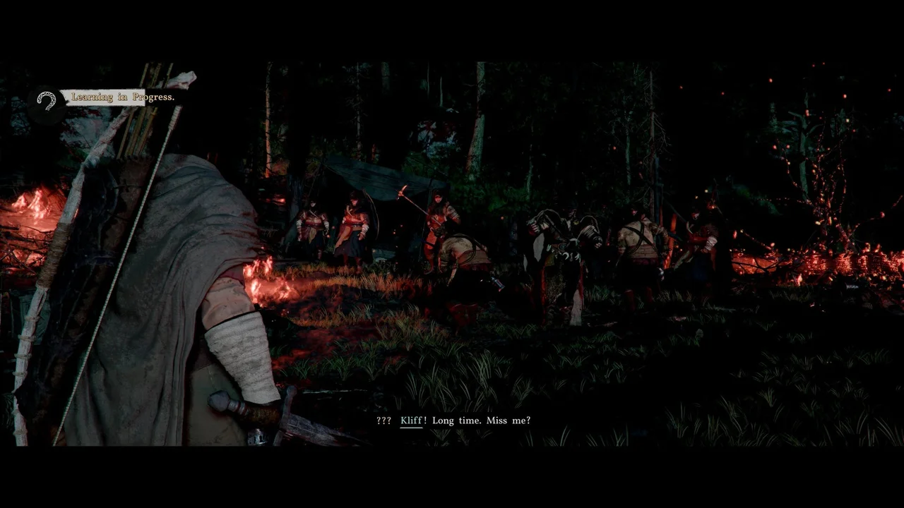 Когда босс начнет приближаться, на экране появится небольшое уведомление: «Идет обучение»