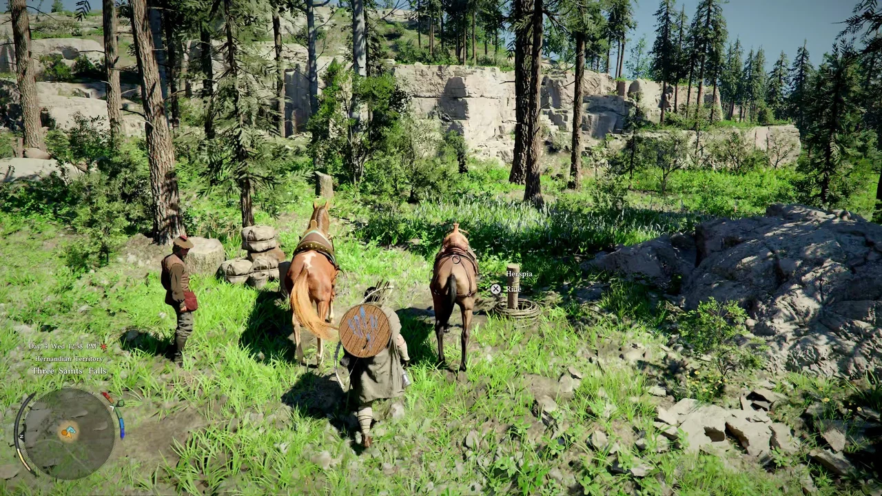 Прежде чем запрыгивать в седло, неспешно осмотрите поле вокруг