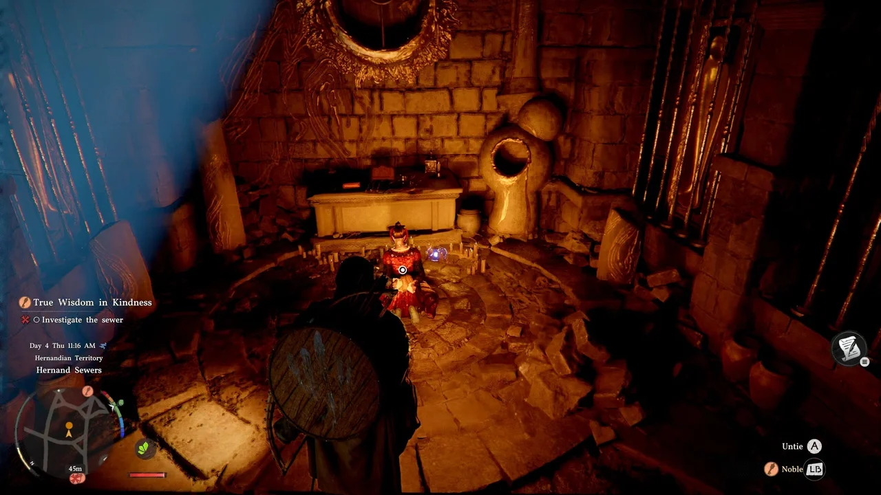 Запустится красивый ролик, в котором женщина мгновенно успокаивается, как только Клифф развязывает ей руки