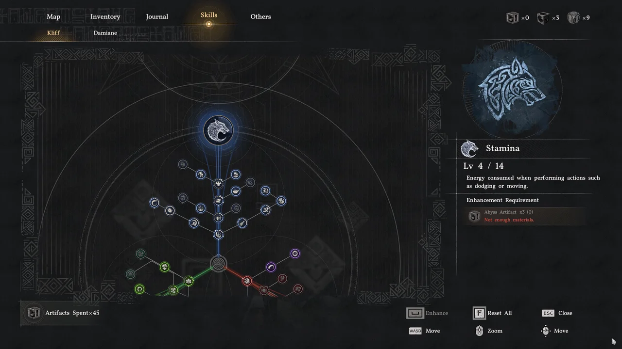 обязательно вложите несколько очков в базовые параметры.