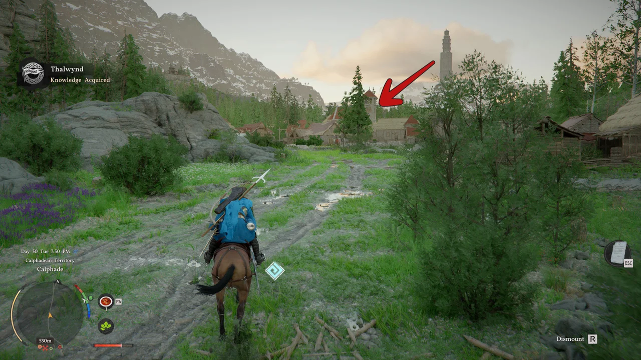 По-настоящему крепкий щит дожидается своего владельца недалеко от Хернанда