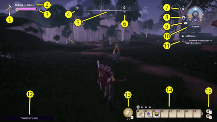 Palia HUD Расшифровка
