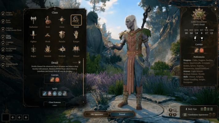 Друид Baldur's Gate 3 Друид Baldur's Gate 3