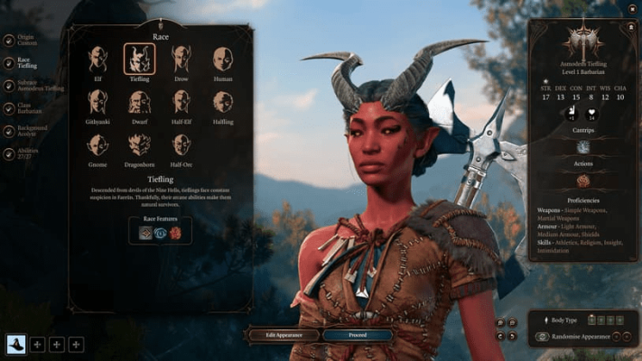 Тифлинг Baldur's Gate 3 Тифлинг Baldur's Gate 3
