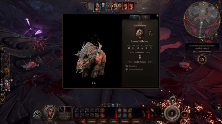 Вы можете щелкнуть правой кнопкой мыши по врагу, чтобы изучить его Baldur's Gate 3 Вы можете щелкнуть правой кнопкой мыши по врагу, чтобы изучить его Baldur's Gate 3