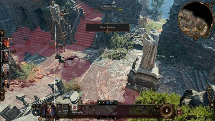 Сбитие объекта Baldur's Gate 3 Сбитие объекта Baldur's Gate 3