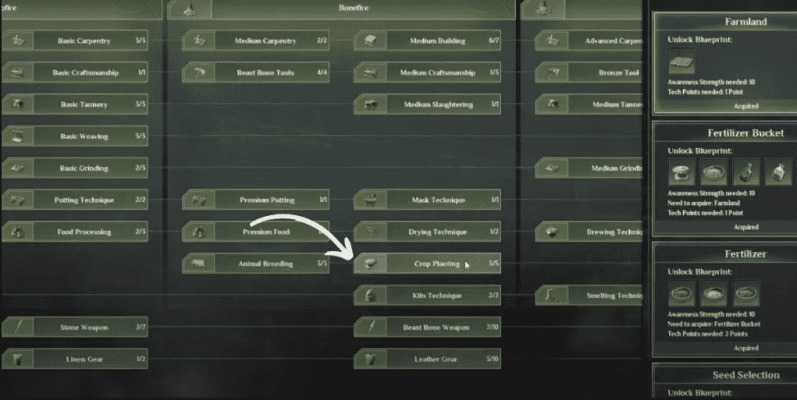 Как вести хозяйство в Soulmask