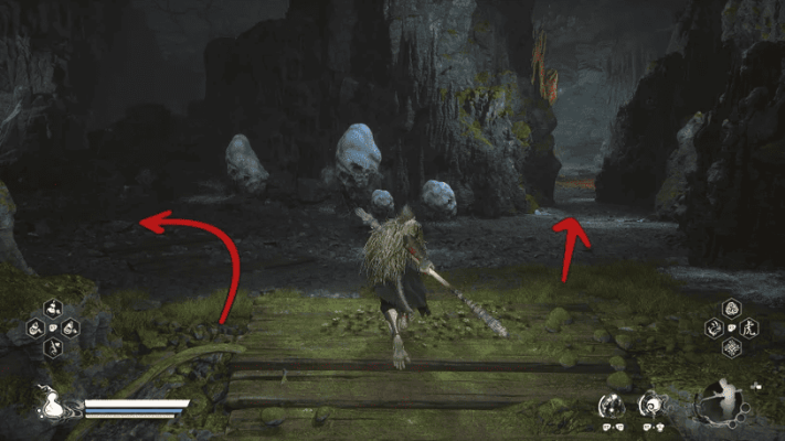 Сразу же перед вами встанет выбор: Если пойти направо от места, где был враг, то можно попасть в деревню Миддл Холлоу