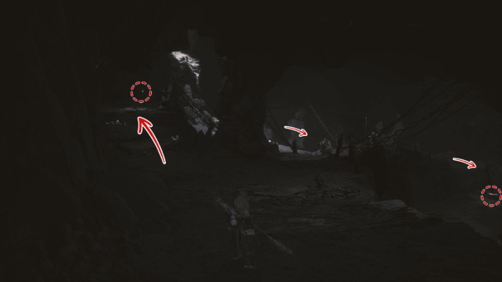 Глубины пещеры.