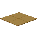 Тёмный пол из сияющей древесины