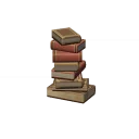 Аккуратная стопка книг