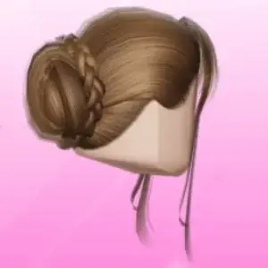 Косы: верхний пучок (Braided Top Bun)