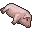 Туша розовой свиньи