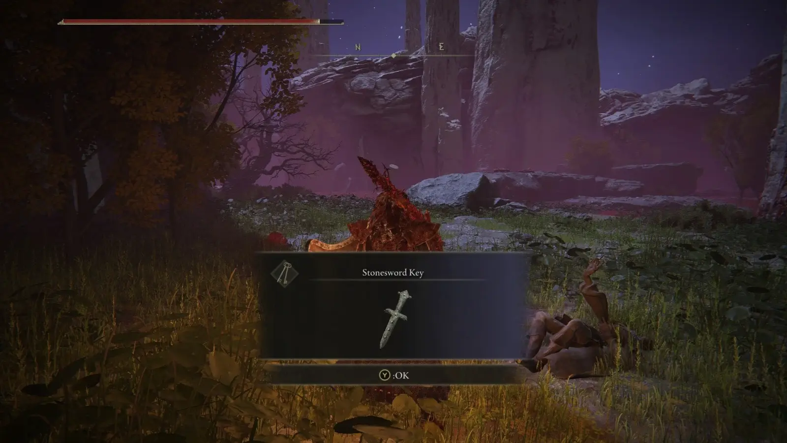 Ключ на кладбище Кровавого озера (Blood Lake Graveyard)