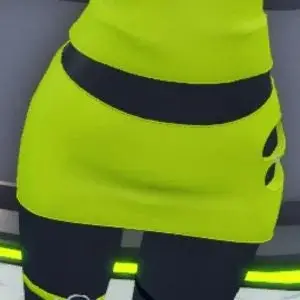 Зелёная юбка brat (brat Green Skirt)