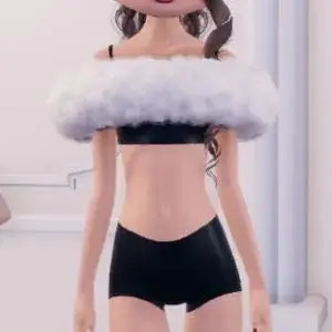 Меховое платье, вариант «Fur Only» (только мех)
