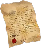Письмо благосклонности (Letter of Favor).