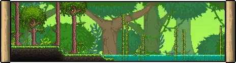 Джунгли (Jungle) — поверхностный биом Terraria