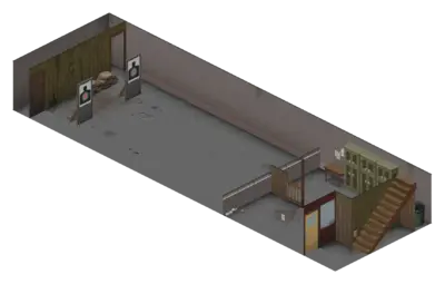 Подвал стрелкового клуба Irvington Gun Club