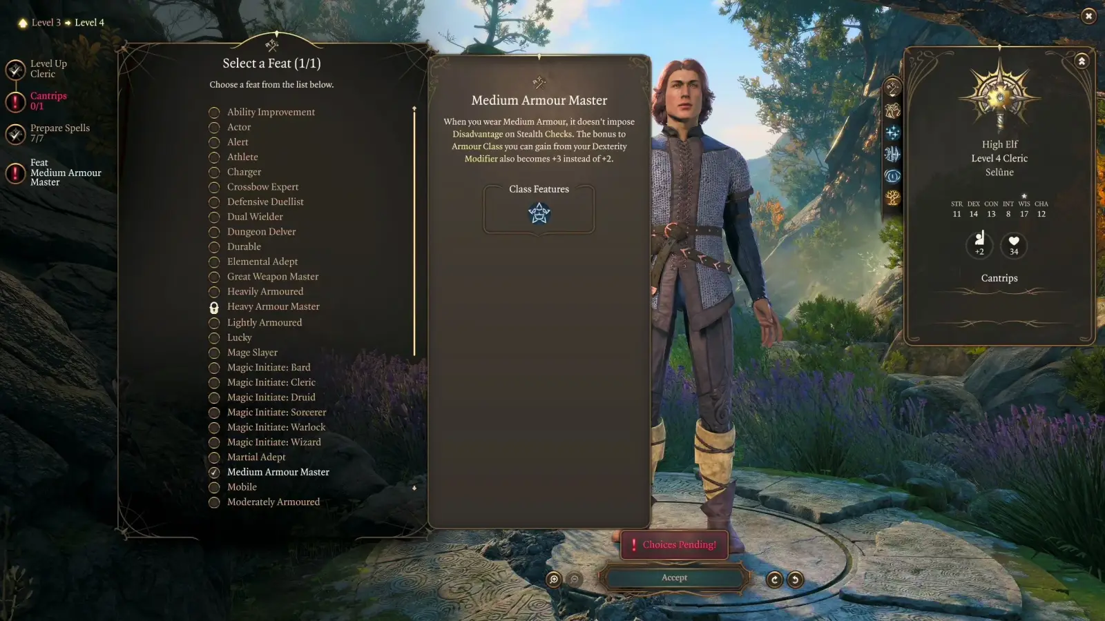 Выбор черт жреца